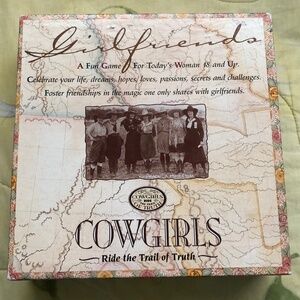 Girlfriends Cowgirls Ride the Trail of Truth Board Game